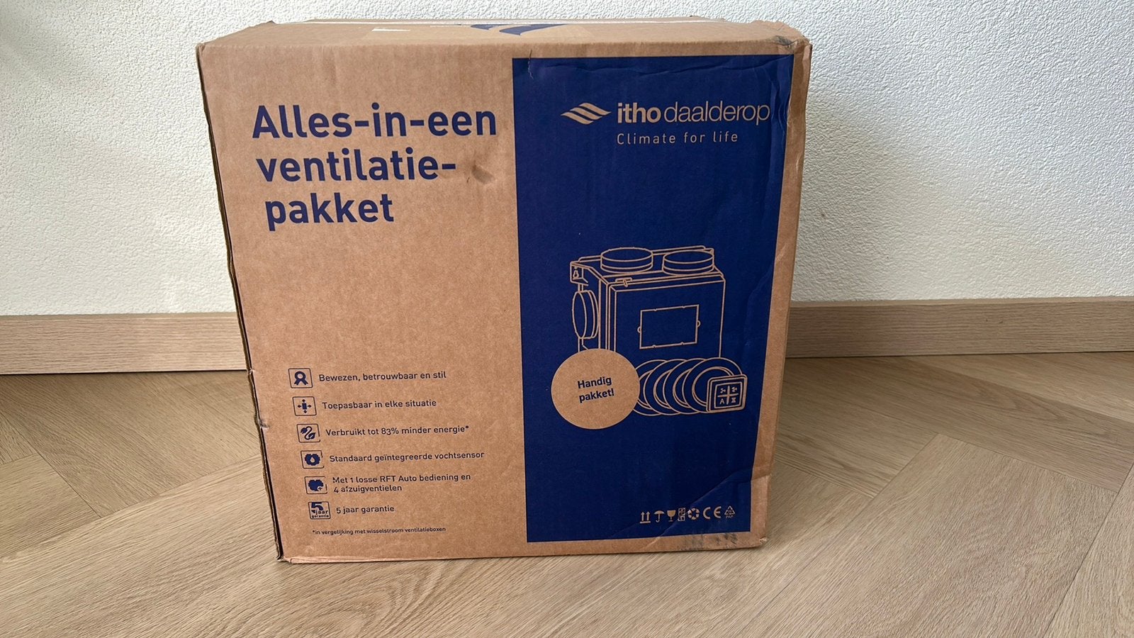 Itho cve eco-S pak optima, Ophalen of Verzenden, Nieuw, Ventilator en Afzuiger