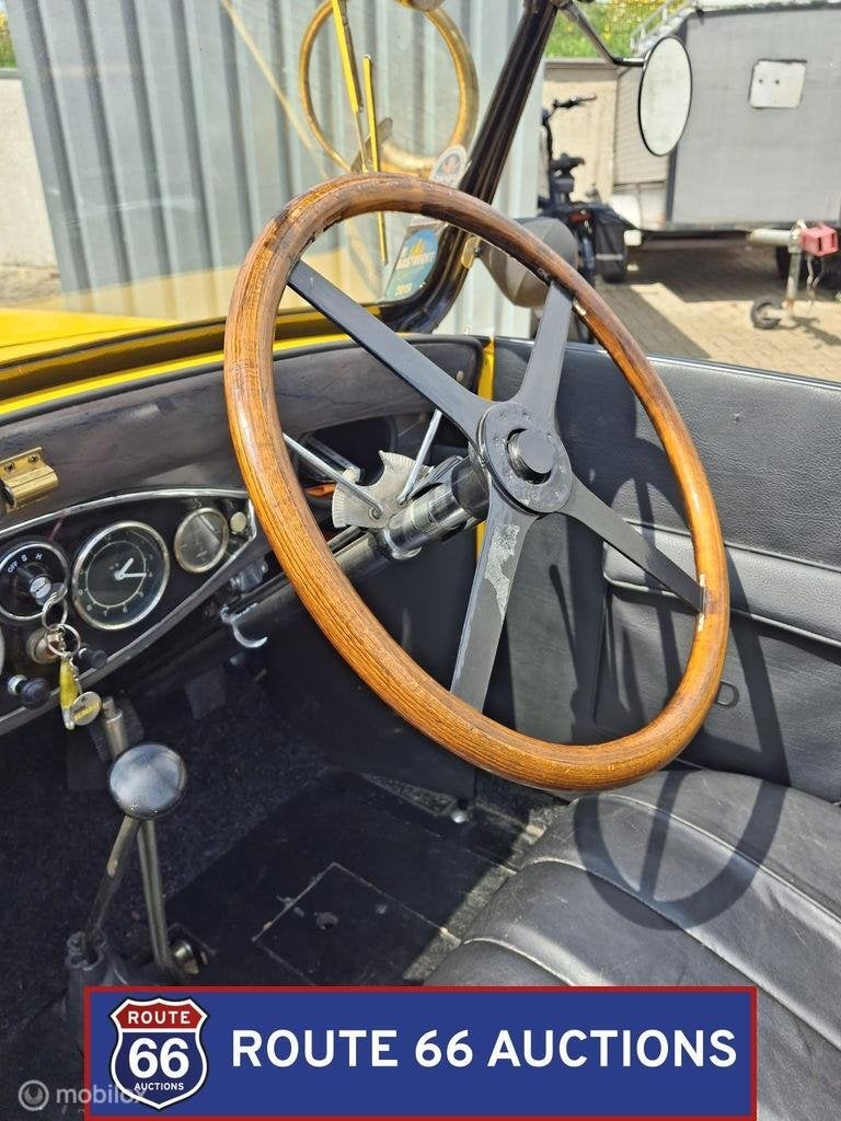 Donnet C17 Cabriolet | 1930 | Route 66 Auctions, Overige merken, Overige carrosserieën, Zwart, Bedrijf