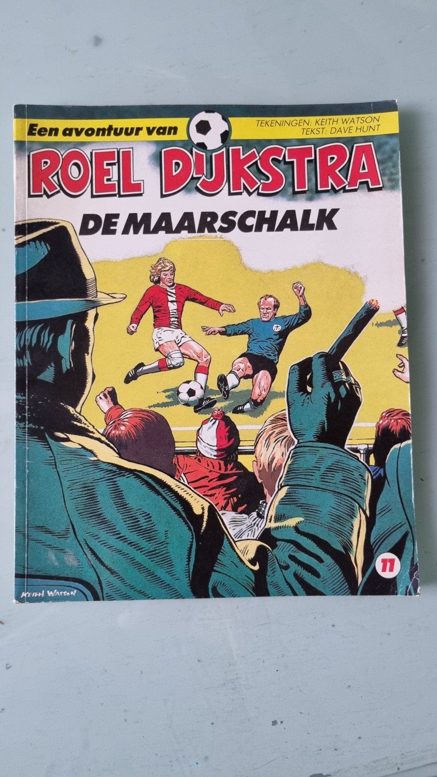 Roel Dijkstra - De Maarschalk (Voetbalstripboek), Boeken, Eén stripboek, Ophalen of Verzenden, Gelezen