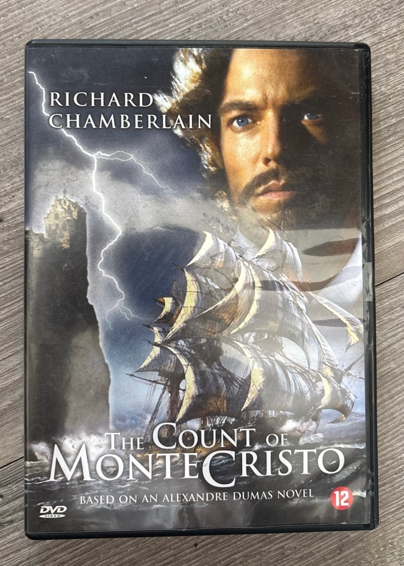 The Count of Monte Cristo DVD - Richard Chamberlain, Cd's en Dvd's, Dvd's | Drama, Gebruikt, Historisch of Kostuumdrama, Vanaf 12 jaar