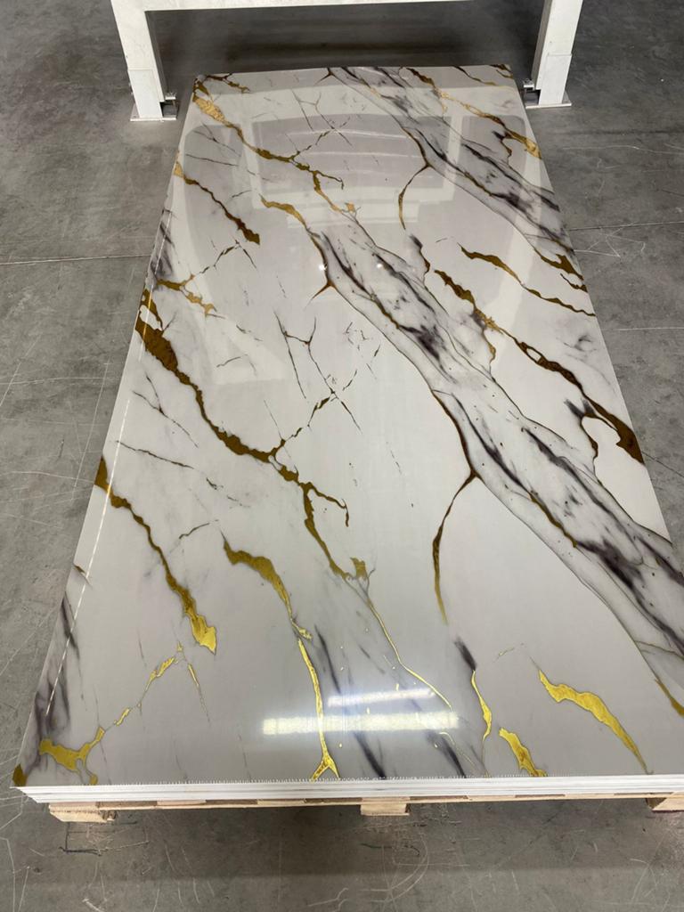 Wandpaneel PVC 122x244cm partij 200 stuks over!!!, Ophalen of Verzenden, Nieuw