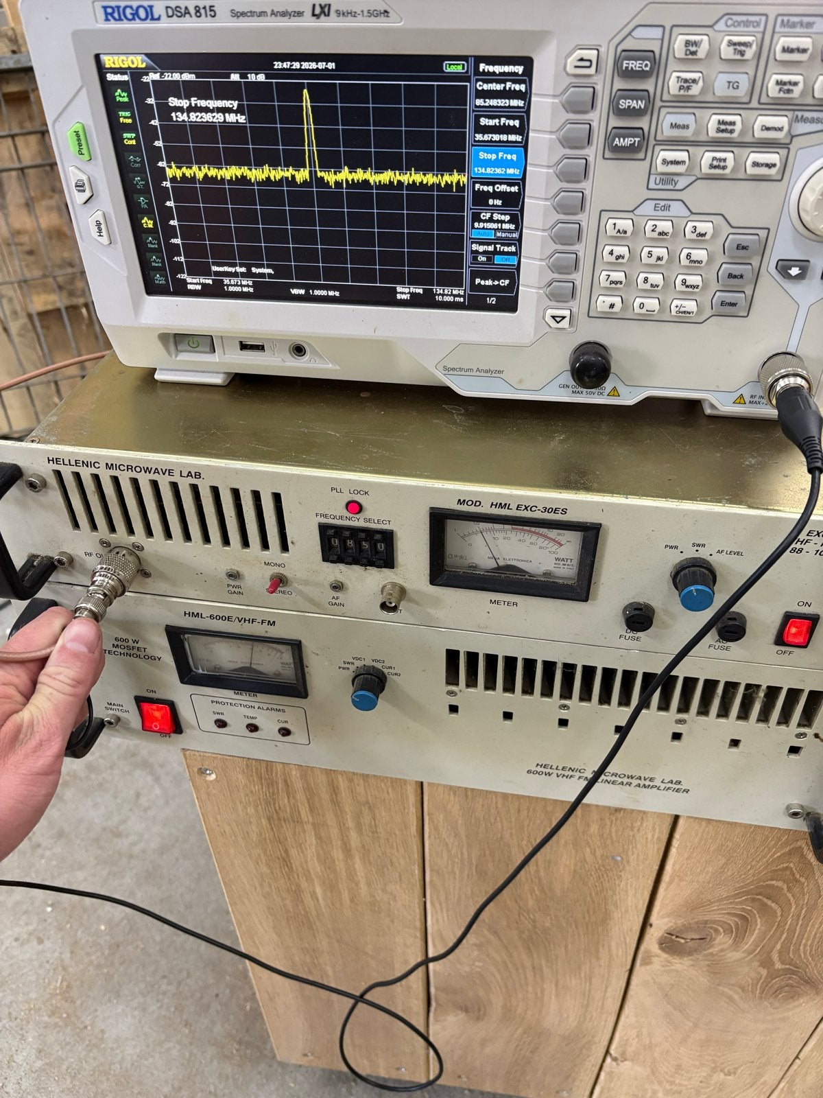 Hellenic FM Zender 600W - 3m/3.5m Band, Ophalen, Gebruikt, Zender