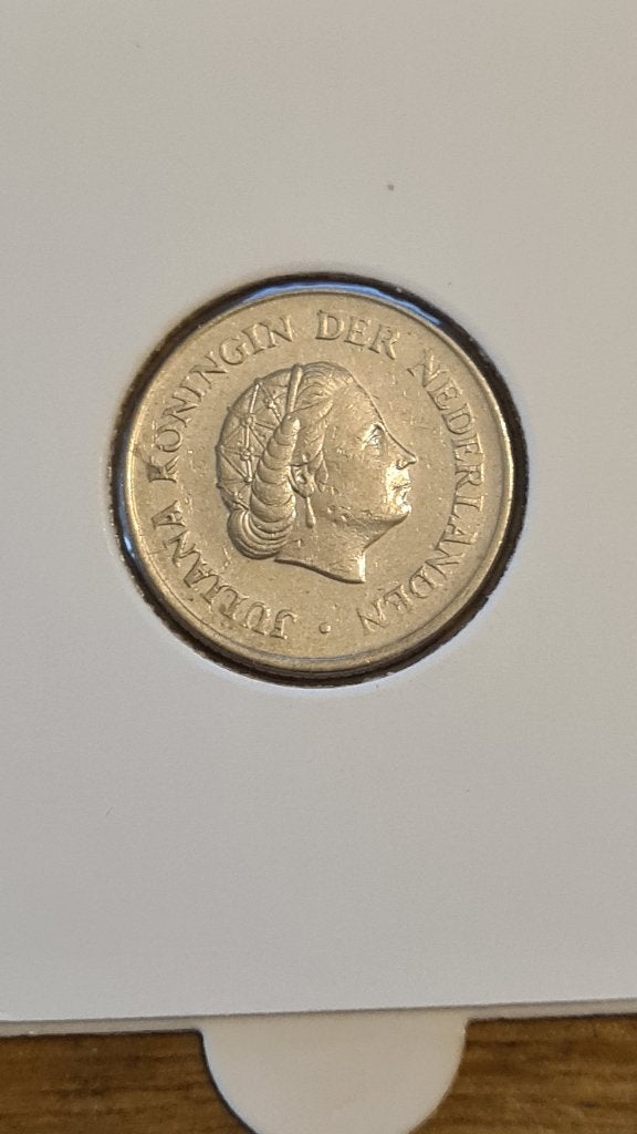 Nederland - 25 Cent 1969 Haan, Verzenden, Koningin Juliana, 25 cent, Losse munt