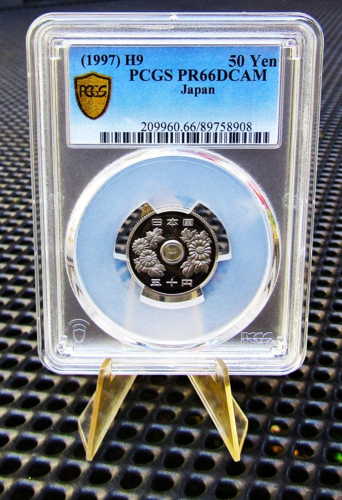 **  Munt 50 Yen Japan PR66DCAM - PCGS  **, Postzegels en Munten, Verzenden, Zuid-Azië, Losse munt