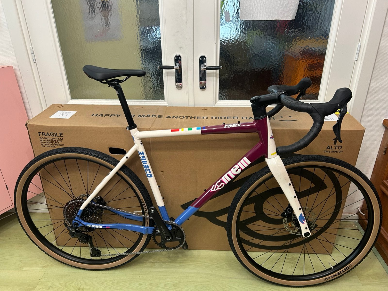 NIEUWE Zydeco gravelbike maat 56 cm