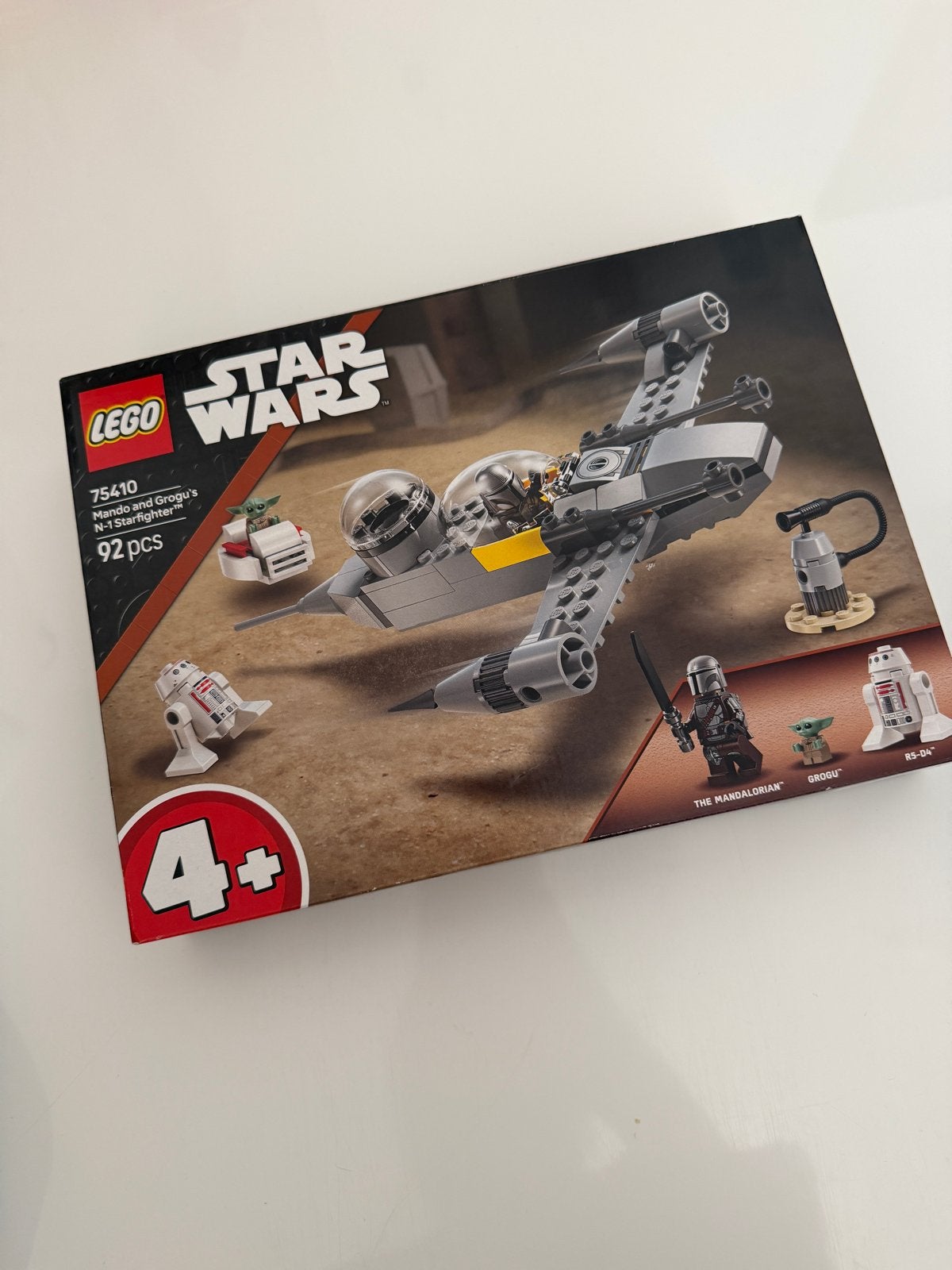 LEGO Star Wars 75310 Mandalorian & Grogu's N-1 Starfighter, Star Wars, Lego, Nieuw, Ophalen of Verzenden
