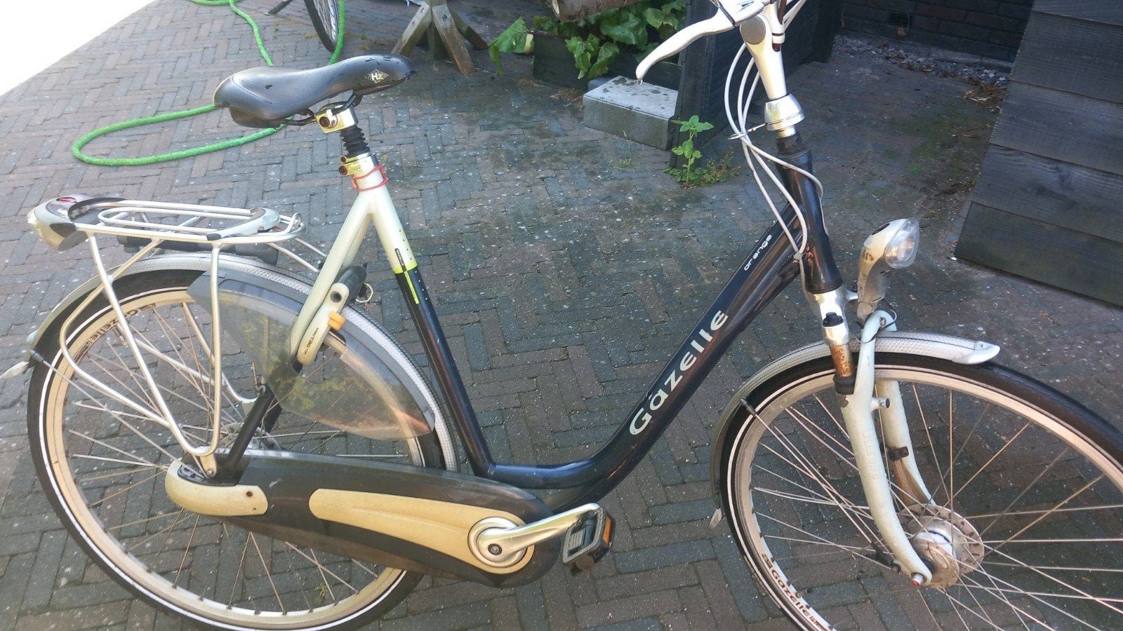 Gazelle Orange damesfiets - Gebruikt., Ophalen, Gebruikt, Versnellingen, 56 cm of meer