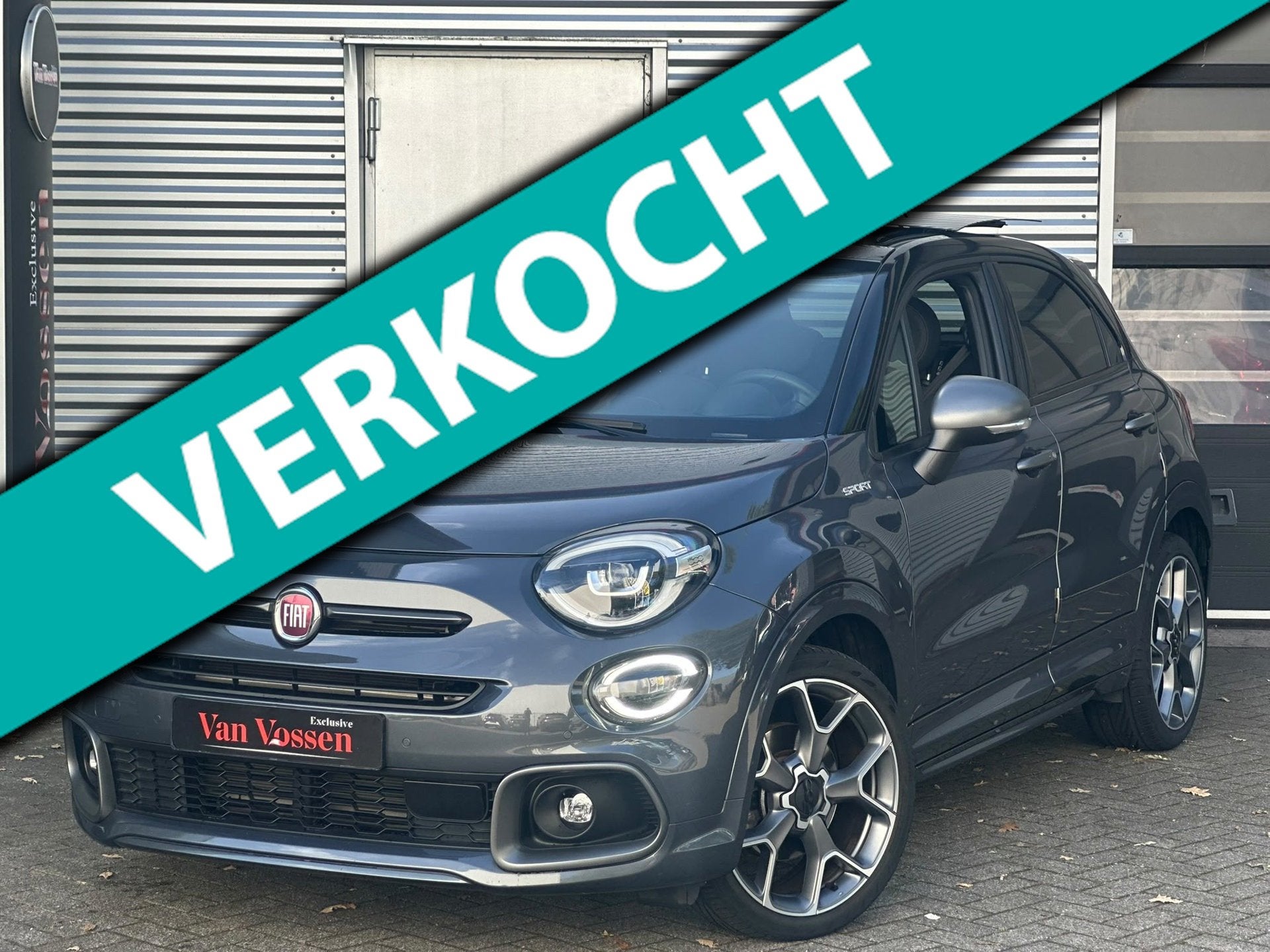 Fiat 500 X 1.3 GSE Sport Automaat|Navi|Camera|Cruise|Panoram, Auto's, 12 maanden, 15 km/l, Gebruikt, 4 cilinders