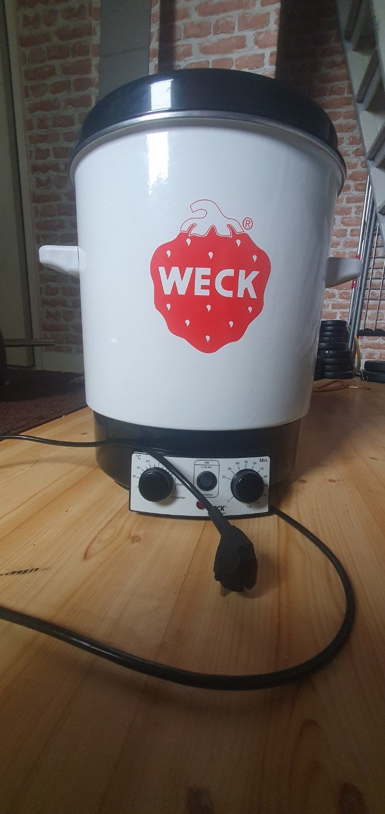 Volautomatische elektrische weckpan van Weck, Ophalen, Zo goed als nieuw