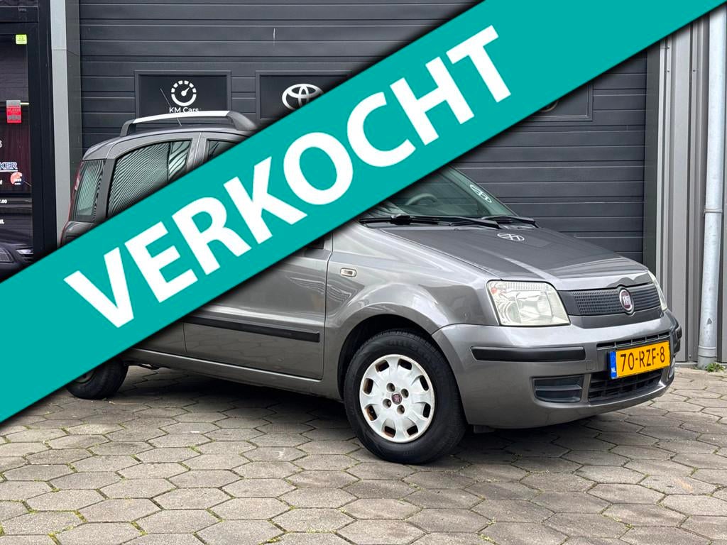 Fiat Panda 1.2 Active - 3e Eigenaar - Airco - Lage km / N.a., Euro 5, Stof, Gebruikt, Metallic lak