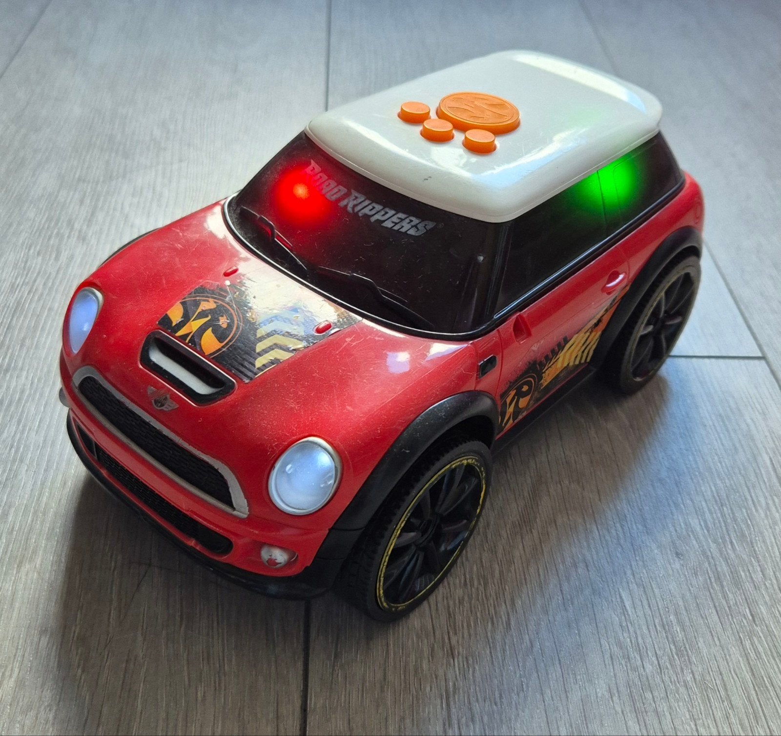 Mini Cooper met licht en geluid, Ophalen of Verzenden, Gebruikt