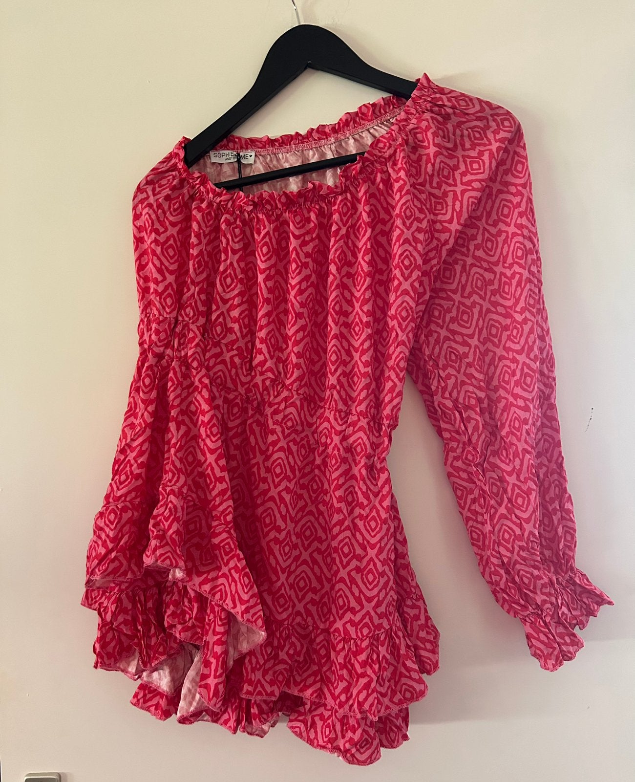 Sophie&Me playsuit roze, maat S/M, Ophalen of Verzenden, Nieuw, Maat 38/40 (M), Roze