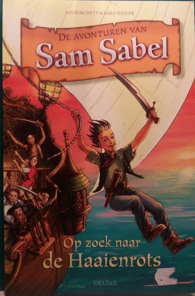 Sam Sabel op zoek naar de Haaienrots - Avonturenboek