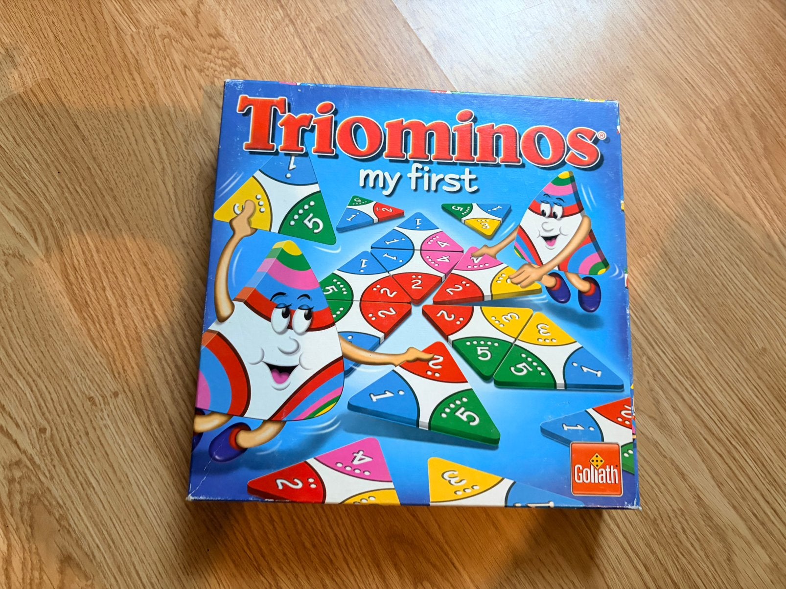 Triominos junior, Ophalen of Verzenden, Gebruikt