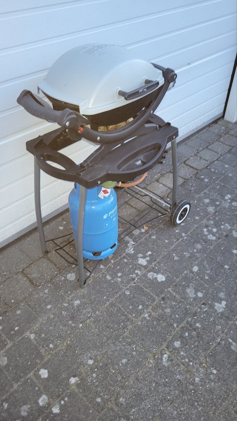 Weber.gas bbq, Ophalen