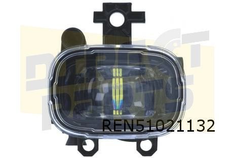 Mitsubishi / Nissan / Renault mistlamp Rechts LED Origineel!