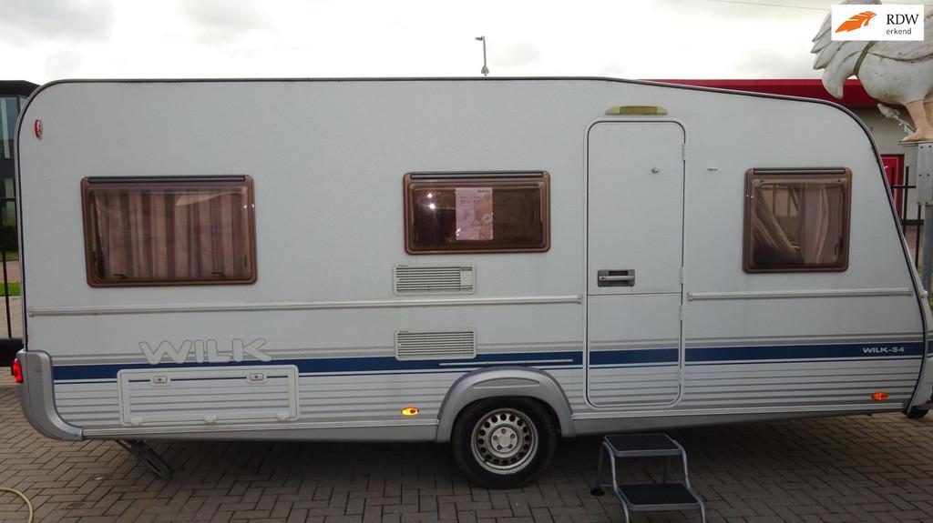Wilk S4 490 UE 2005 Enkele bedden Rondzit MOVER, Caravans en Kamperen, Caravans, Mover, Bedrijf, Wilk, Tot en met 4