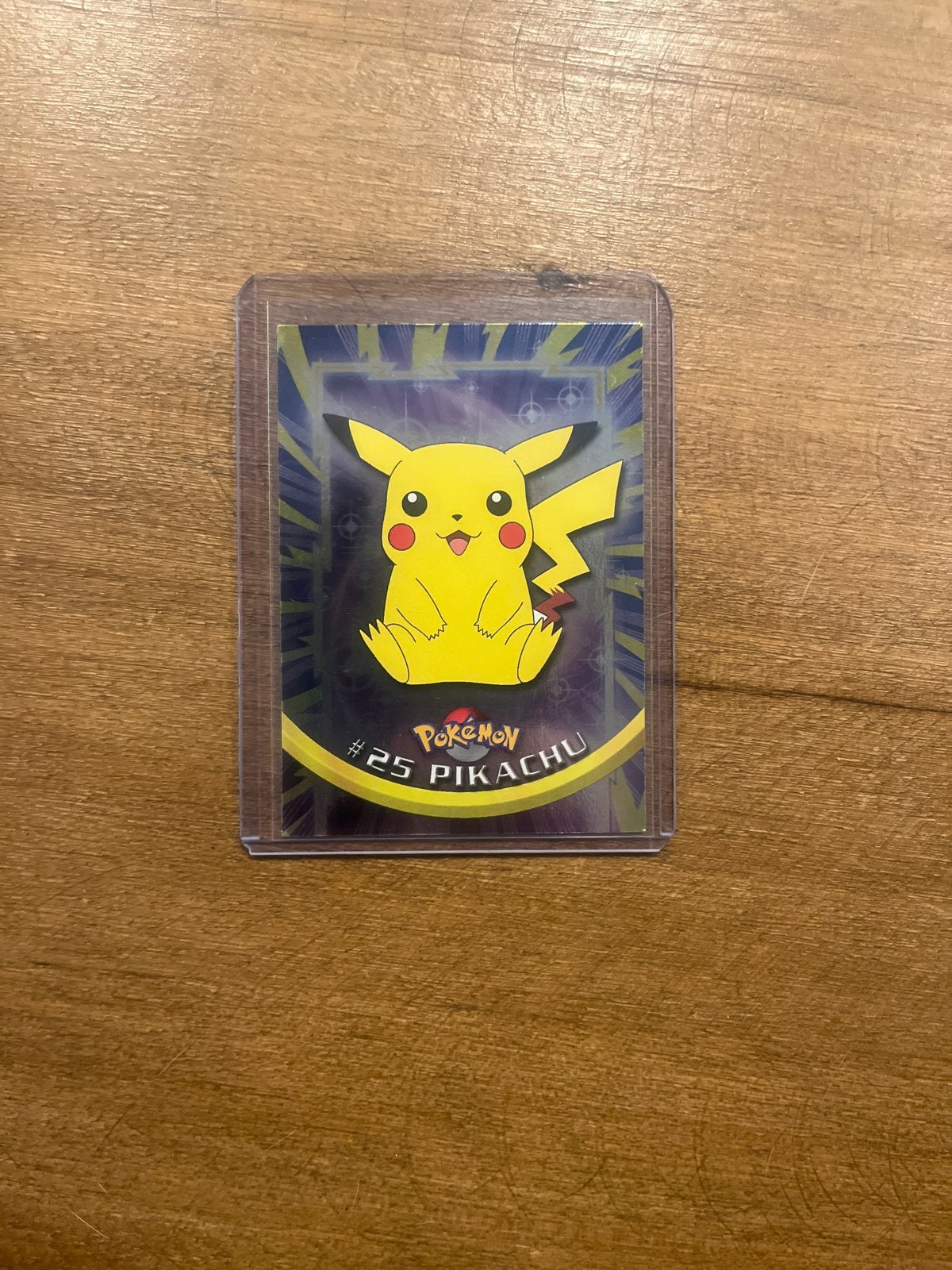 Pikachu #25 Pokémon kaart - Topps TV Animation Edition, Hobby en Vrije tijd, Verzamelkaartspellen | Pokémon, Ophalen of Verzenden