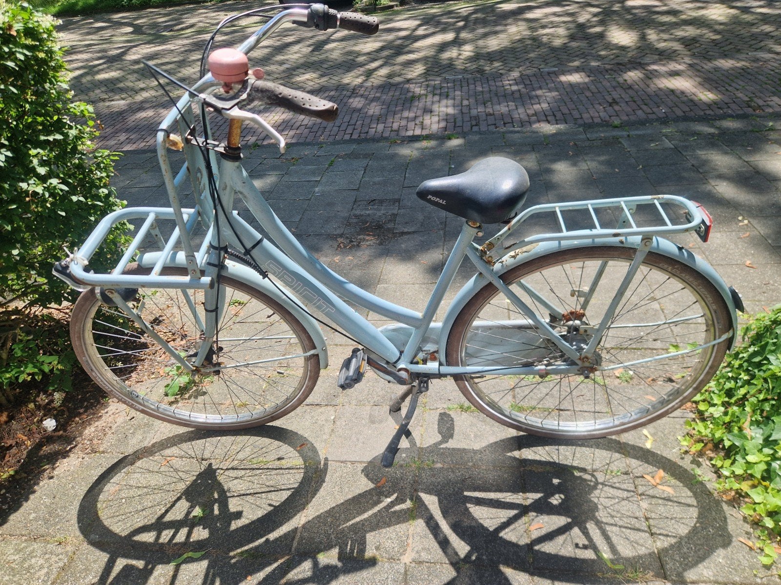 2 opknap transport fietsen 28 inch., Ophalen, Gebruikt, Overige merken, Versnellingen