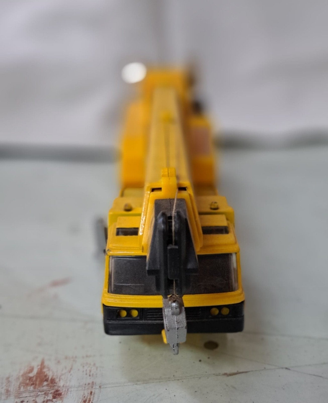 Vintage MC Toy M78 Teleskopkran 1:50 (Jaren '70/'80), Ophalen of Verzenden, Gebruikt