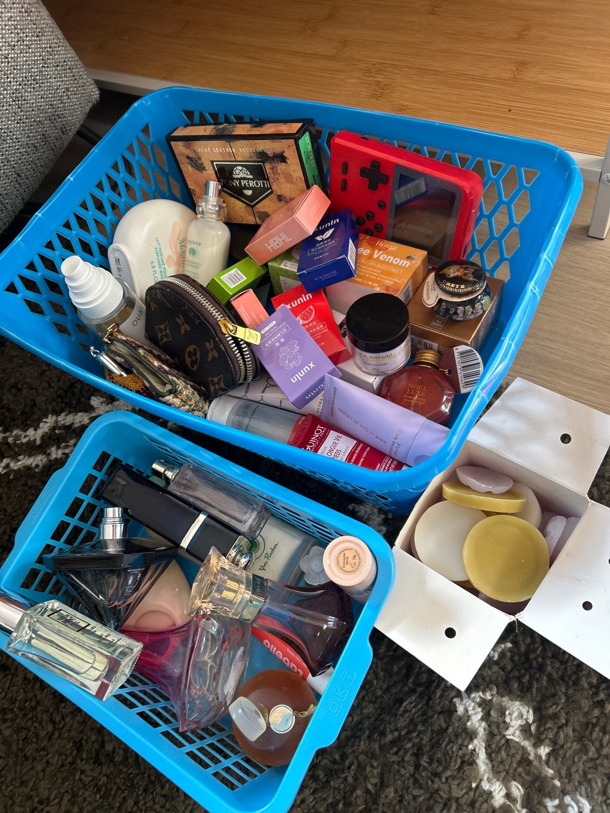 Grote partij cosmetica, parfums en verzorgingsproducten, Ophalen of Verzenden, Gebruikt