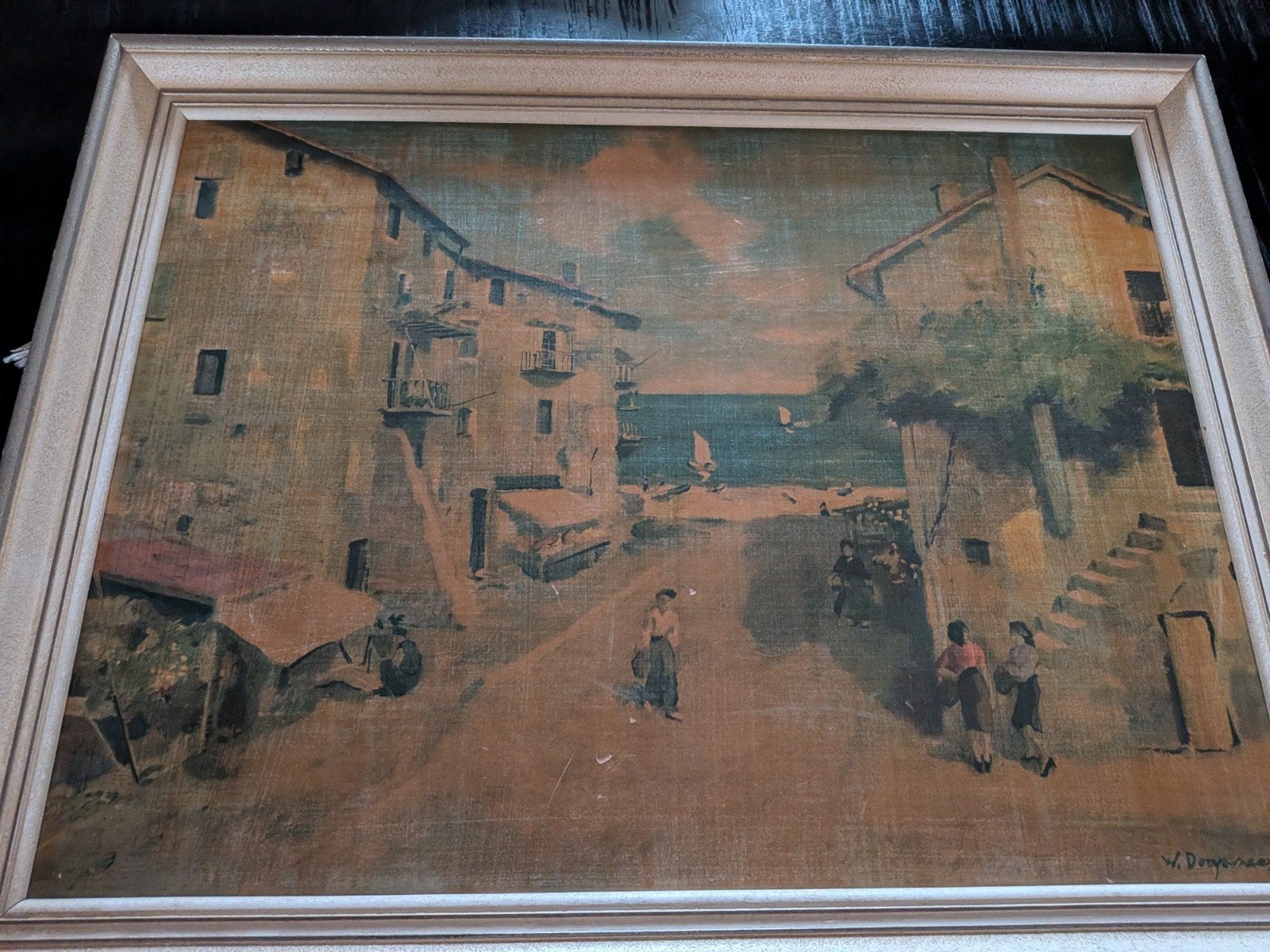 schilderij Willem Dooyewaard, Antiek en Kunst, Kunst | Schilderijen | Klassiek, Ophalen