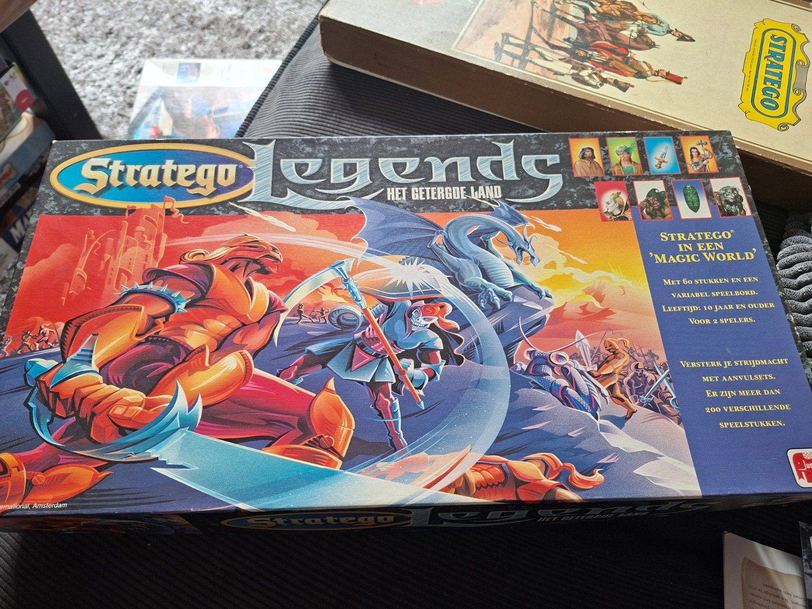 Stratego Legends: Het Getergde Land - Compleet Bordspel, Een of twee spelers, Ophalen of Verzenden, Zo goed als nieuw, Jumbo