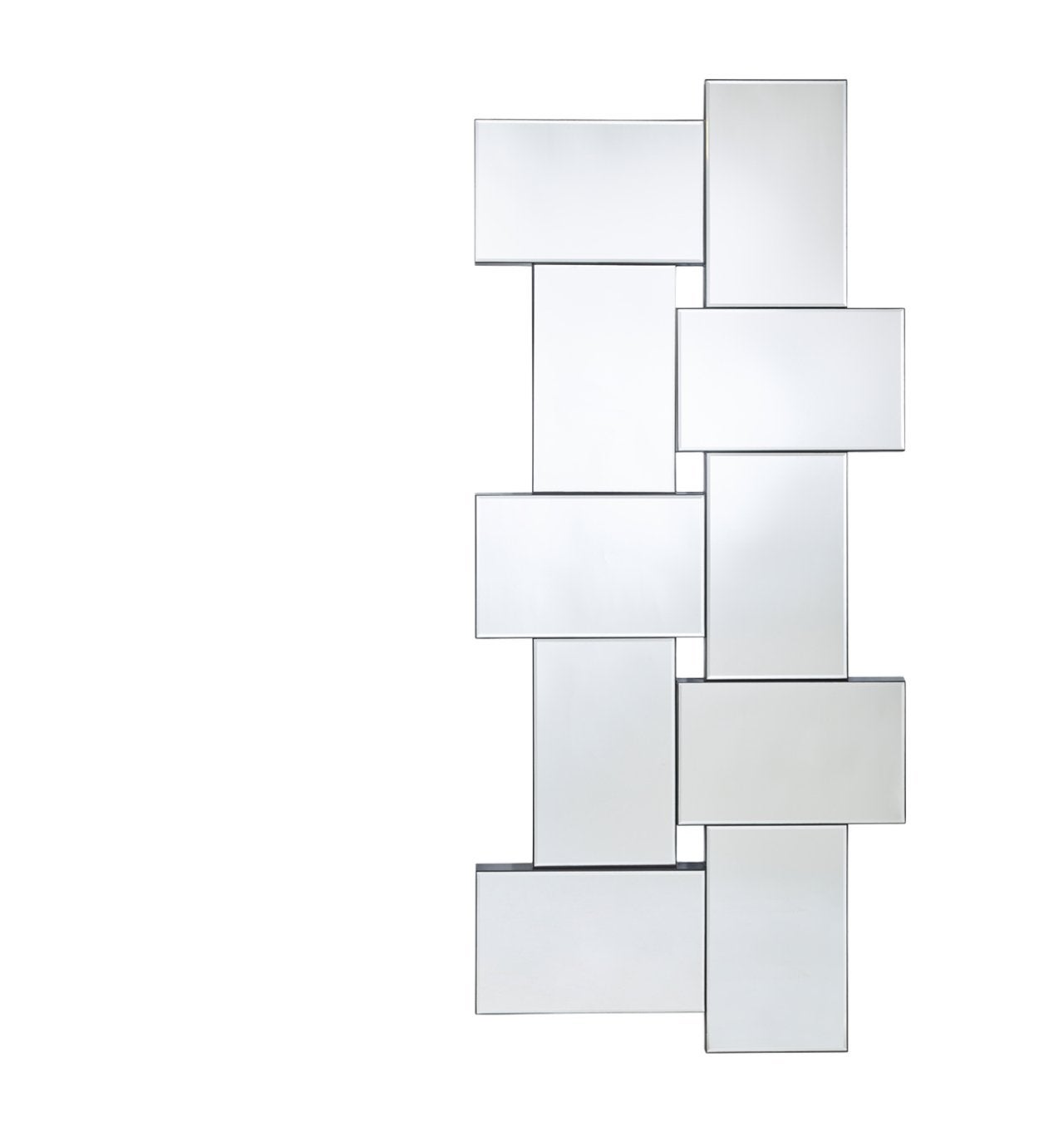Deknudt 'Criss Cross' Spiegels - Modern Design, Ophalen, Gebruikt, 75 tot 100 cm, Overige vormen
