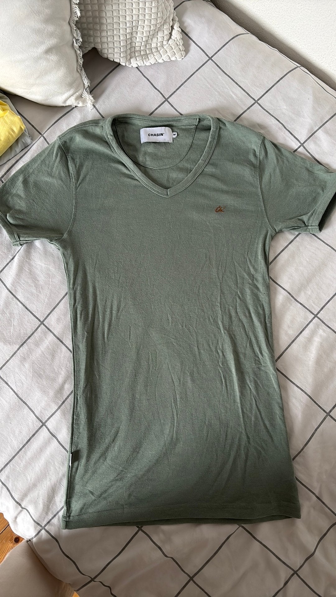 Chasin maat m t shirt, Ophalen of Verzenden, Zo goed als nieuw, Maat 48/50 (M), Groen