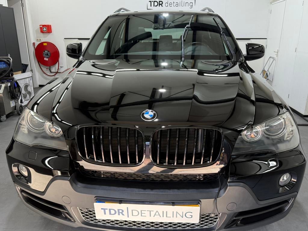BMW X5 4.8 I AUT bj 2007 Zwart | ZELDZAAMHEID ! 123.000km, Auto's, BMW, 4799 cc, Leder, Navigatiesysteem, Vierwielaandrijving