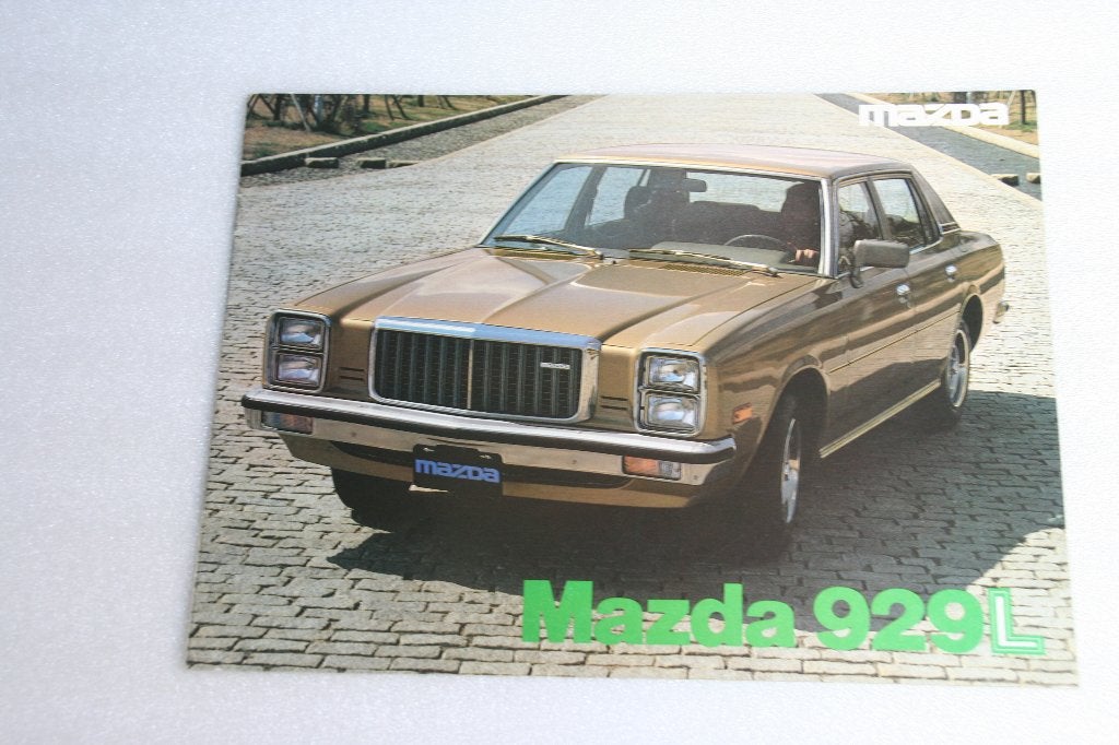 Folder Mazda 929L (08-1978) (38), Ophalen of Verzenden, Nieuw, Mazda