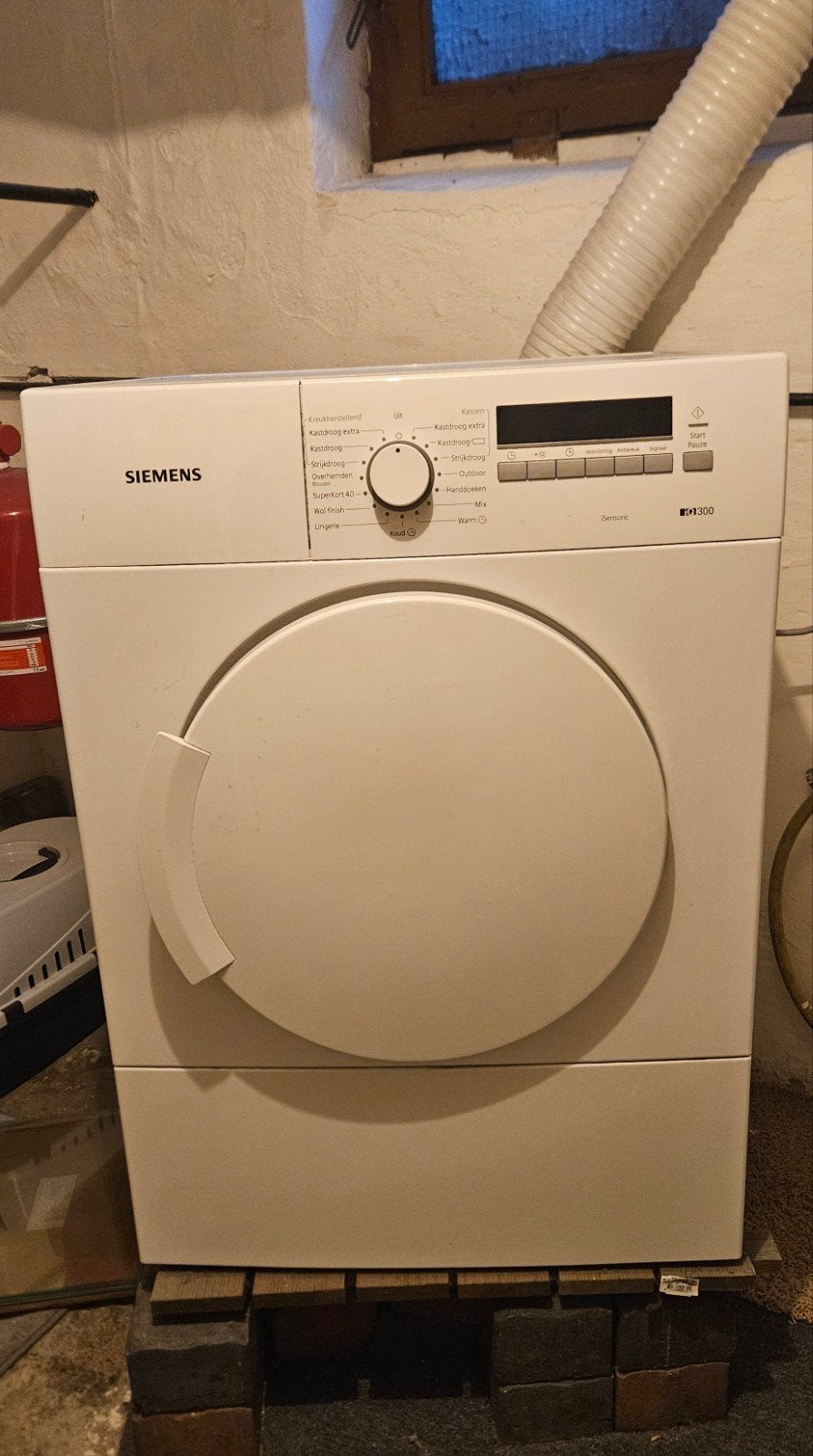 Siemens IQ300 droger IGS, Witgoed en Apparatuur, Wasdrogers, Ophalen, 6 tot 8 kg, Gebruikt, Luchtafvoer