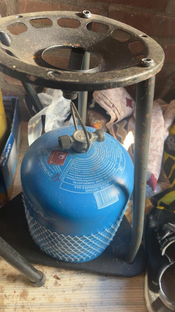 Camping gas, Caravans en Kamperen, Ophalen, Gebruikt