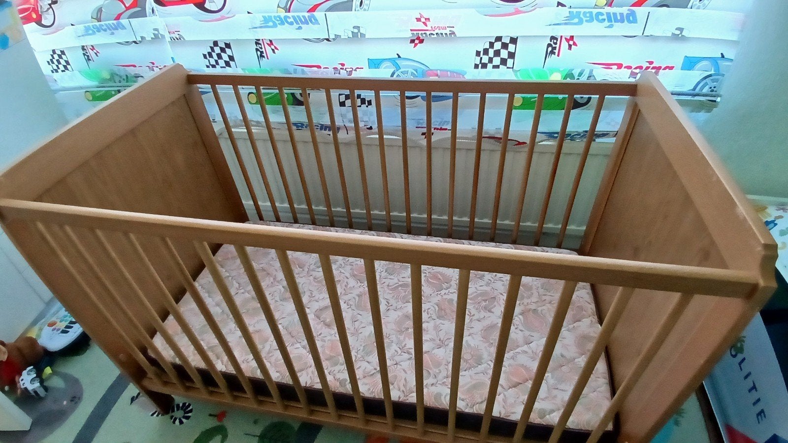 kinderbed 120*60 cm  met matras, Kinderen en Baby's, Ophalen, Minder dan 140 cm, Minder dan 70 cm, Matras
