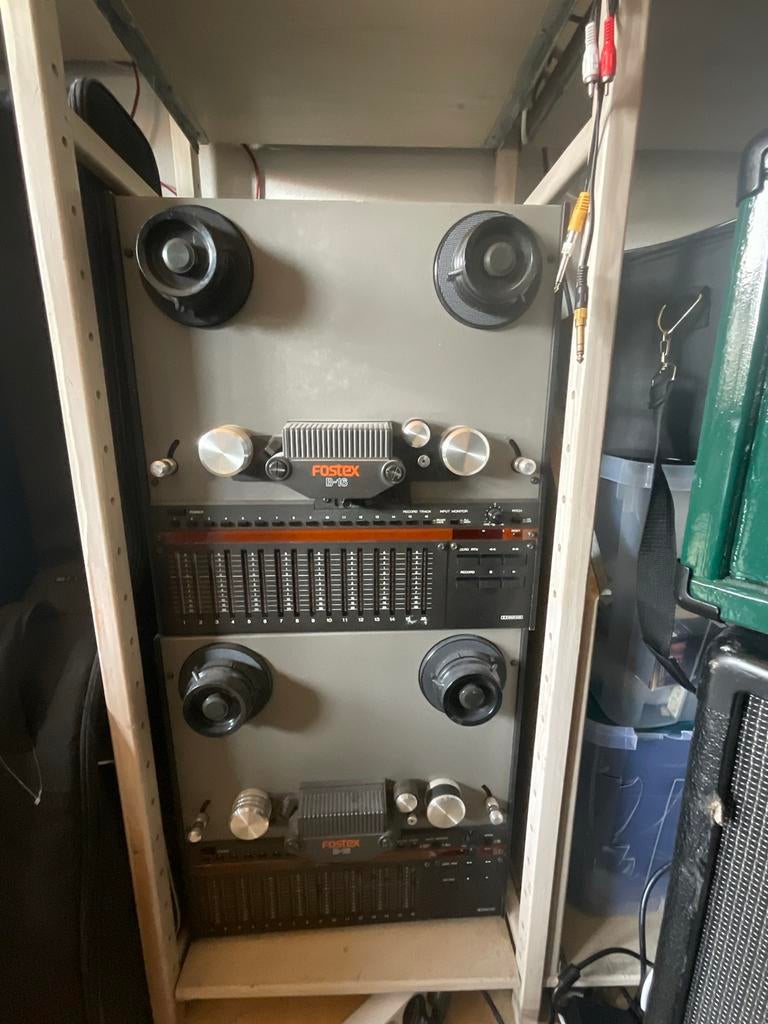 Fostex B-16 Bandrecorder - 16-sporen analoge opname, Audio, Tv en Foto, Bandrecorders, Bandrecorder, Ophalen