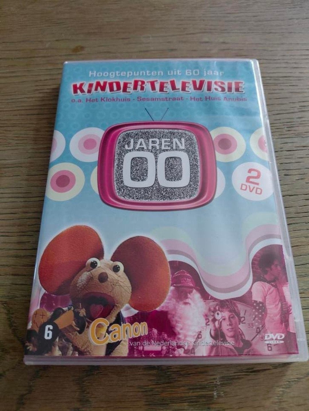 Hoogtepunten Uit 60 jaar Kindertelevisie jaren 00 2dvd., Alle leeftijden, Ophalen of Verzenden, Gebruikt
