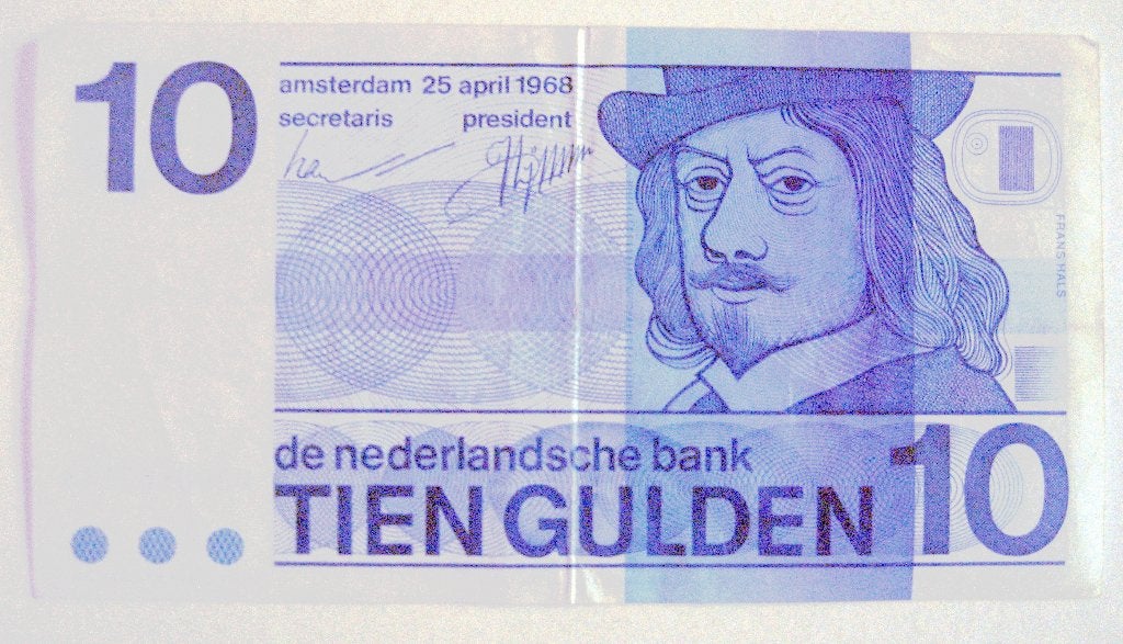 Biljet 10 Gulden, Postzegels en Munten, Ophalen of Verzenden, 10 gulden, Los biljet