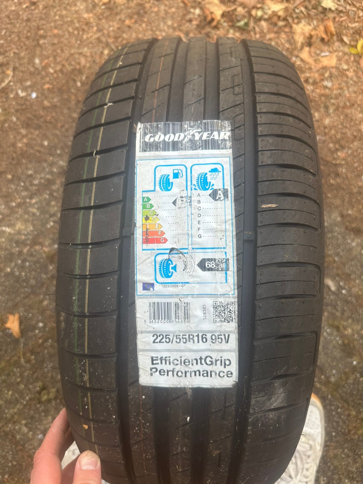autoband Goodyear 225/55R16 95V, Ophalen, Nieuw