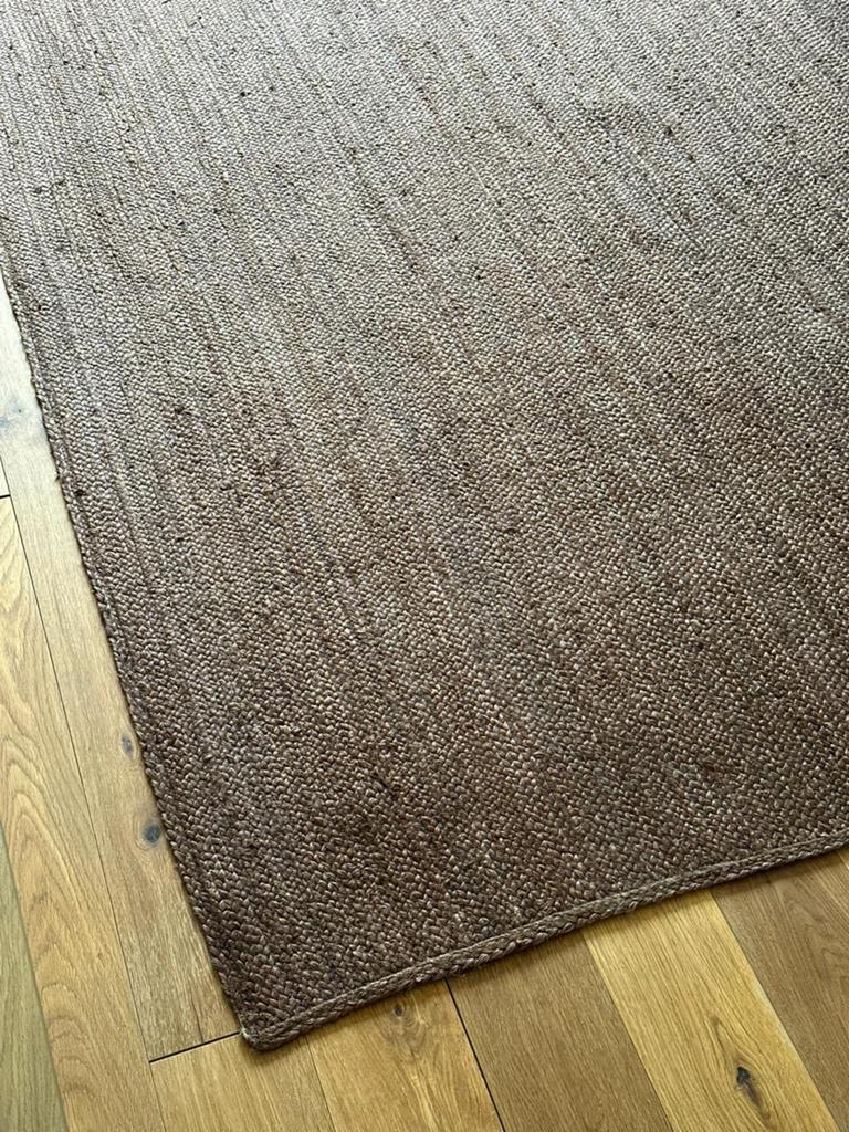 100% Jute Kleed - Natuurlijk en Duurzaam, Ophalen, 100 tot 150 cm, Bruin, Zo goed als nieuw