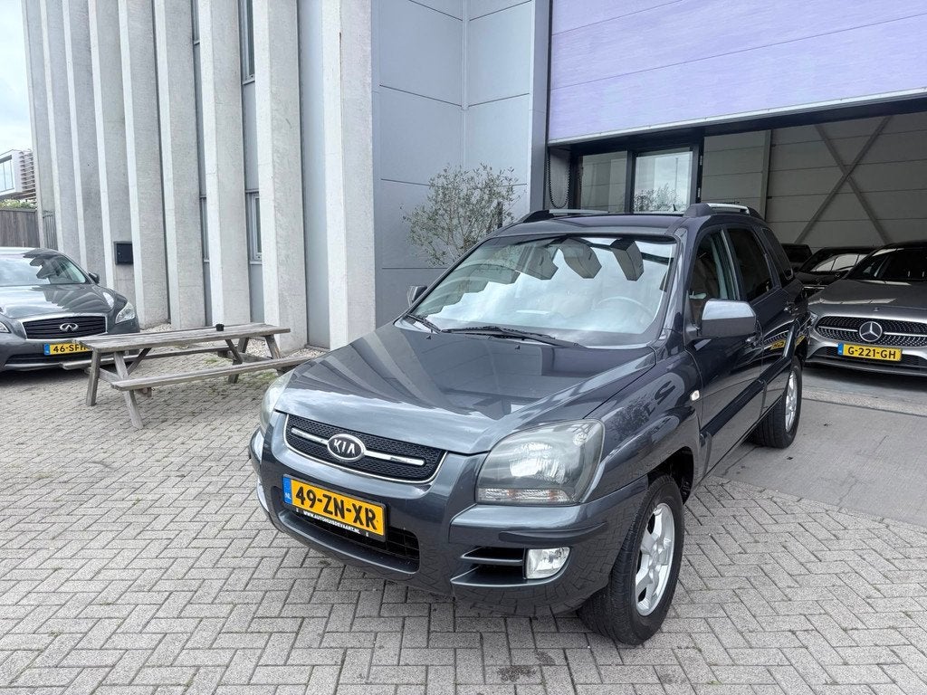Kia Sportage 2.0 CVVT X-ception AIRCO! LEER! NAVI! INRUIL MO, Auto's, Kia, 1442 kg, Gebruikt, 4 cilinders, Handgeschakeld