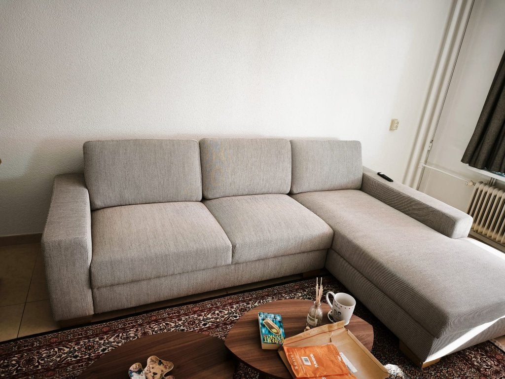 IKEA SÖRVALLEN 3-zitsbank, met chaise longue, Ophalen, 250 tot 300 cm, Gebruikt, Driepersoons