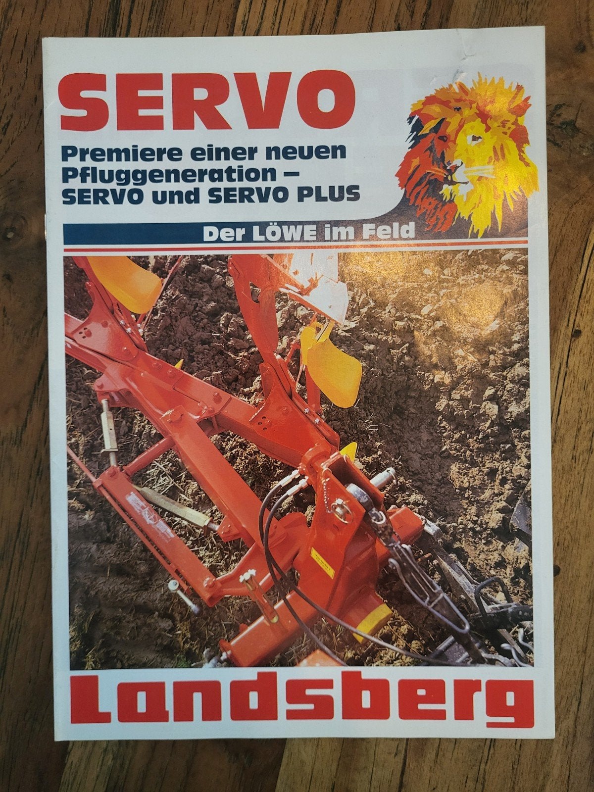 tractor folder Landsberg Servo ploegen, Ophalen of Verzenden, Zo goed als nieuw