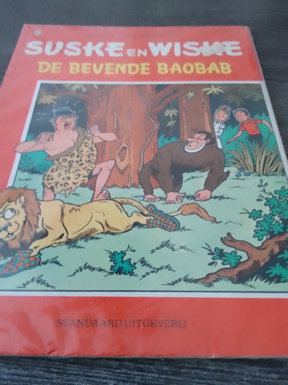 Suske en Wiske - De Bevende Baobab (Stripboek), Eén stripboek, Ophalen, Gelezen, Willy Vandersteen