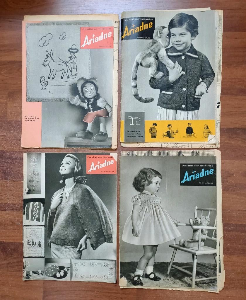 Vintage ARIADNE tijdschriften - jaar 1960 en 1961, Ophalen of Verzenden