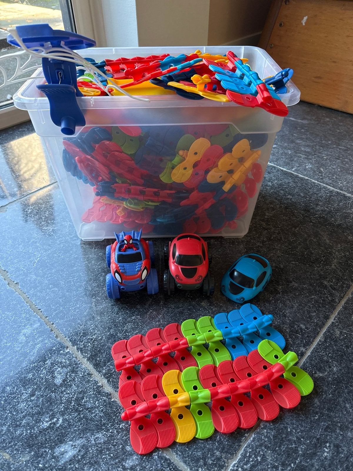 Smoby FleXtreme Flexibele Autobaan met Auto (Licht!), Met looping, Elektrisch, Ophalen, Overige merken