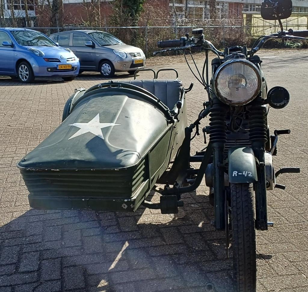 MZ BJ 1979 Motor met zijspan