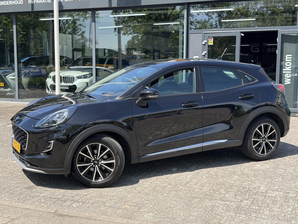 Ford Puma 1.0 EcoBoost Hybrid Titanium, Voorwielaandrijving, Euro 6, Zwart, Origineel Nederlands