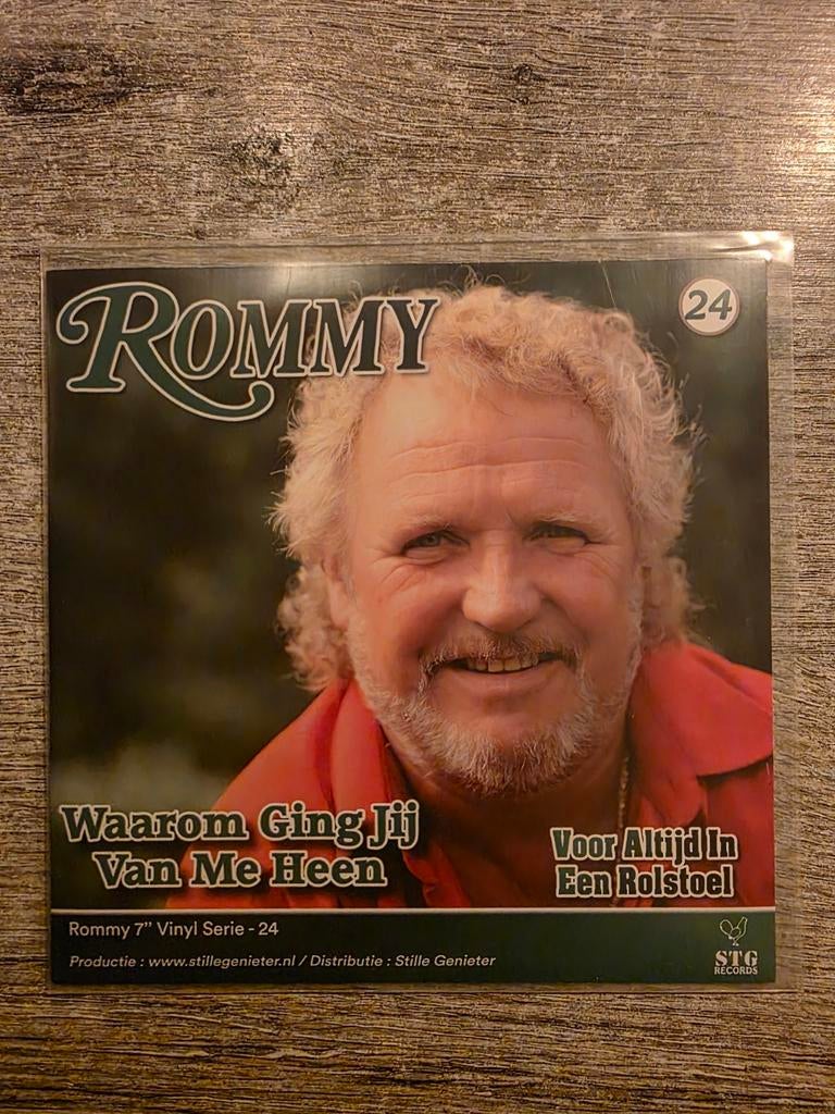 7″ – Rommy – Waarom Ging Jij Van Me Heen / Voor Al – Deel 24, Ophalen of Verzenden, 7 inch, Levenslied of Smartlap