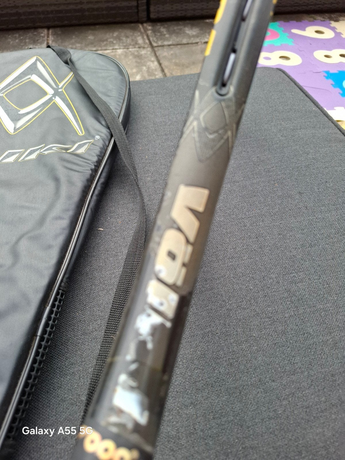 Volkl Quantum 7000 Titanium Lite Carbon Tennisracket, Gebruikt, Onbekend, Ophalen of Verzenden, Onbekend