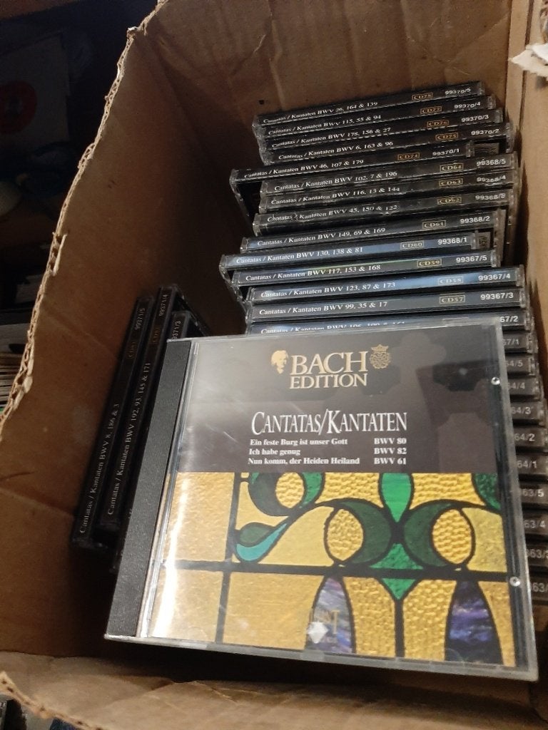 CANTATES BACH 30 cd's Holland Boys’Choir OPHALEN/VERZENDEN, Ophalen, Barok, Gebruikt, Overige typen